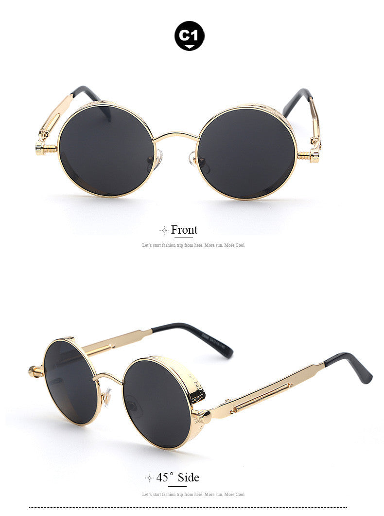 Herren Sonnenbrille Retro Vintage Stil