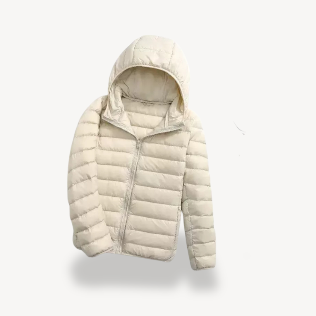 Ultraleichte Pufferjacke mit Kapuze für Damen | Loravelle 4