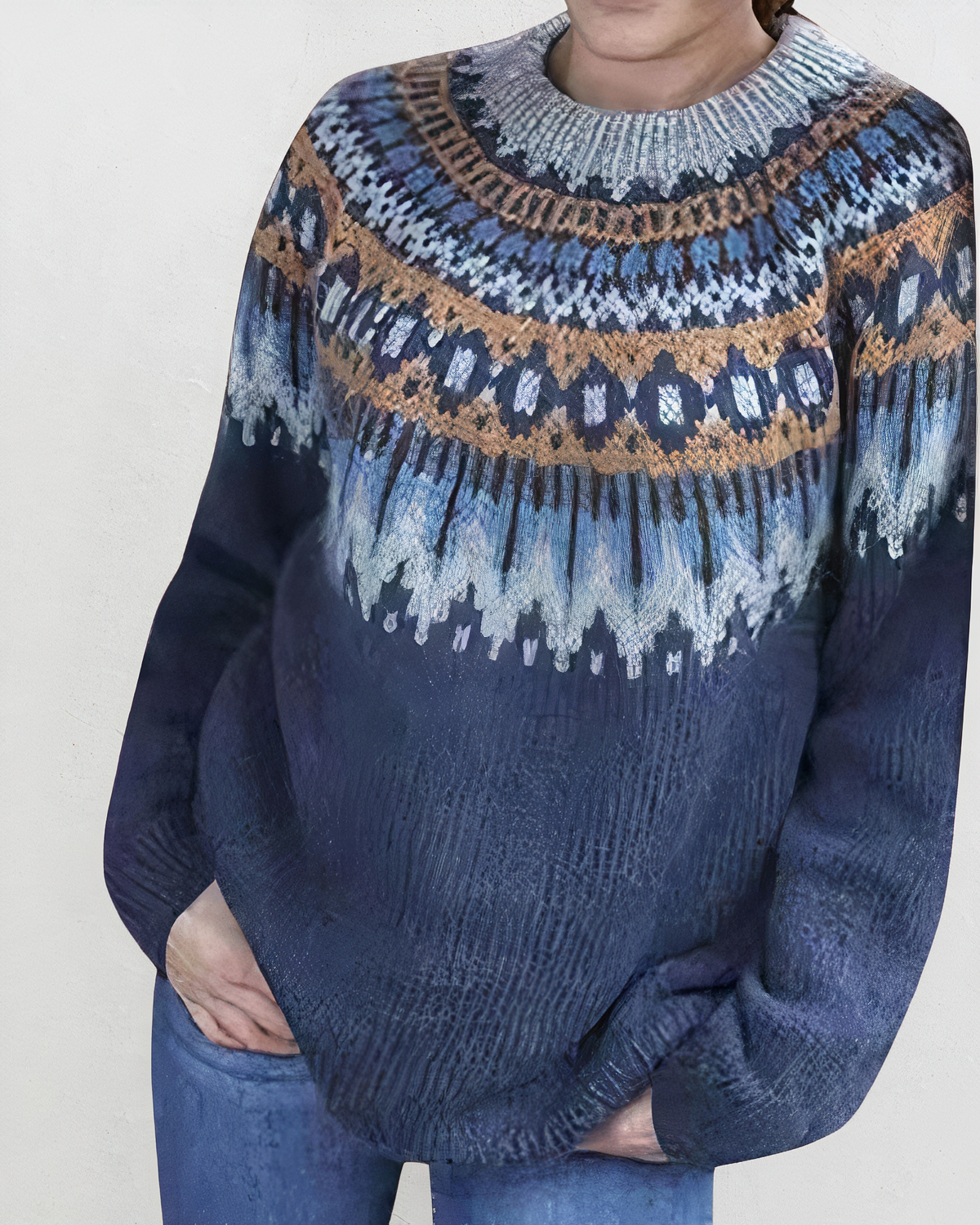 VogeLuxe | Grobstrick-Rollkragenpullover für Damen 3
