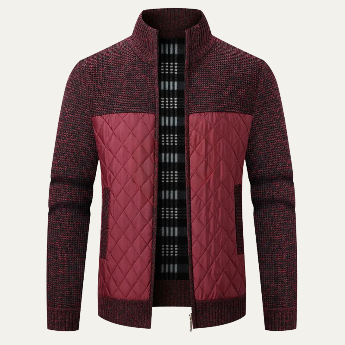 VogeLuxe | Herren-Hybridjacke/Pullover 4