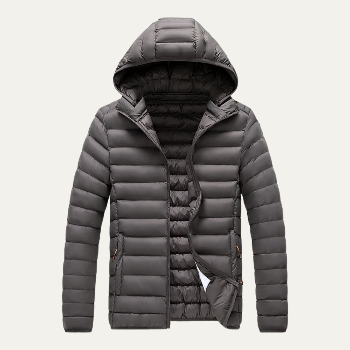 VogeLuxe | Leichte Herren-Winter-Steppjacke mit Kapuze 5