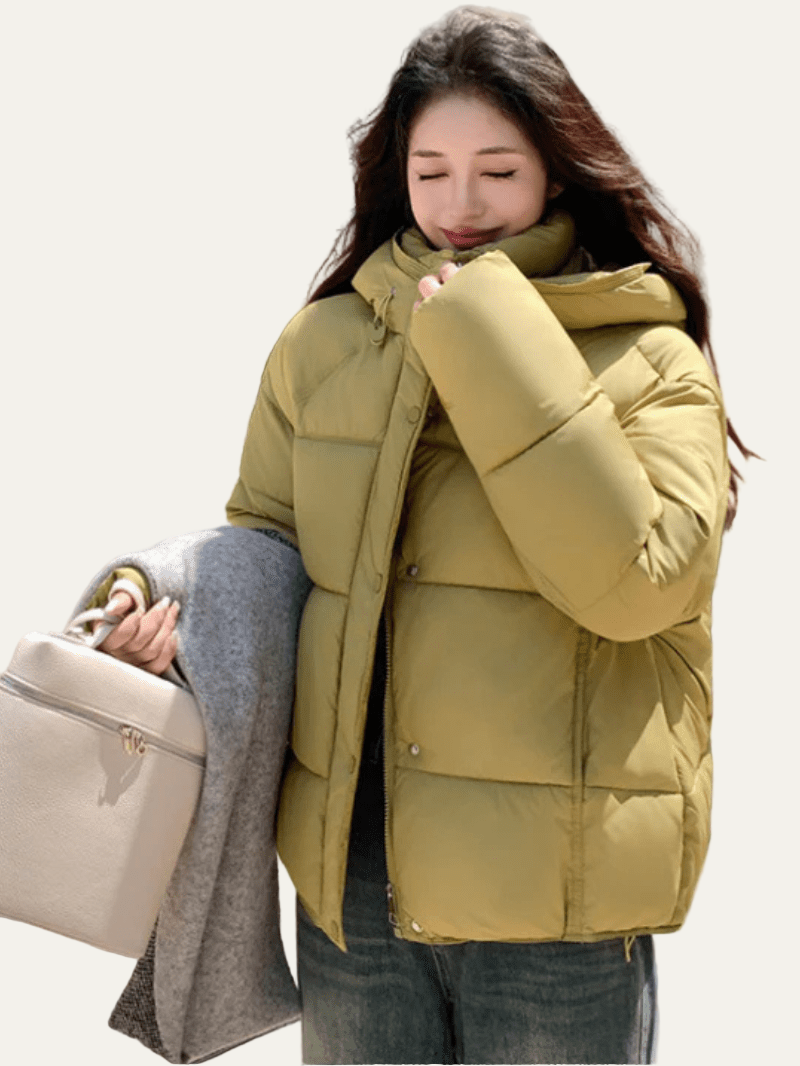VogeLuxe | Oversized Cropped Steppjacke für Damen 9