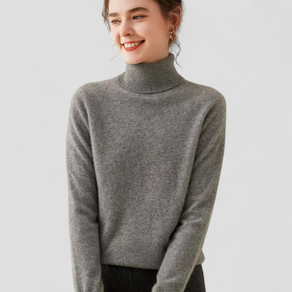 VogeLuxe | Rollkragenpullover aus Kaschmir für Damen 9