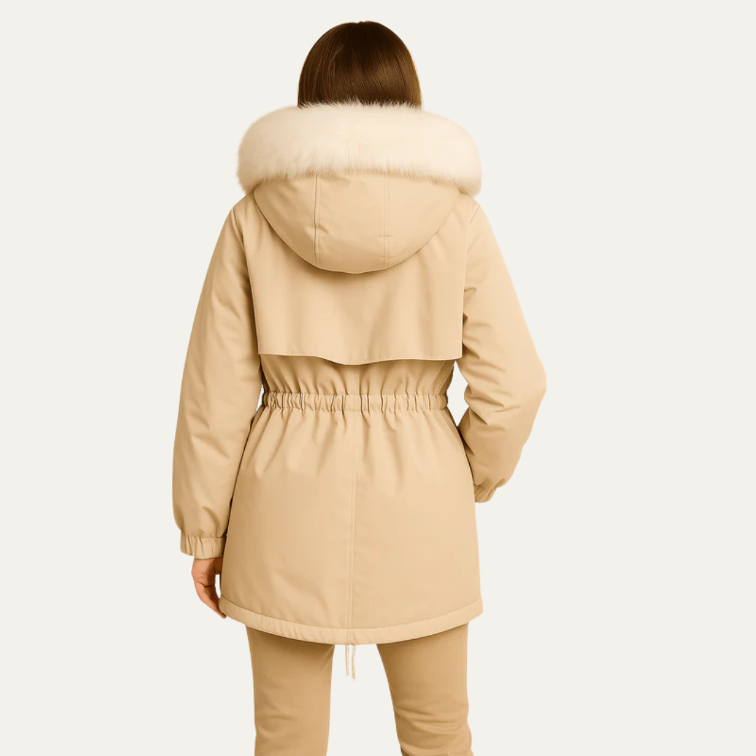 VogeLuxe | Stilvolle Damen-Parkajacke mit Kapuze 4