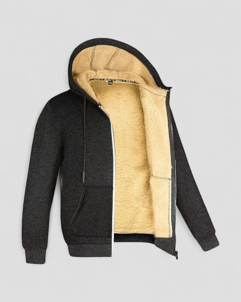 VogeLuxe | Unisex-Kapuzenjacke mit Fleecefutter 2