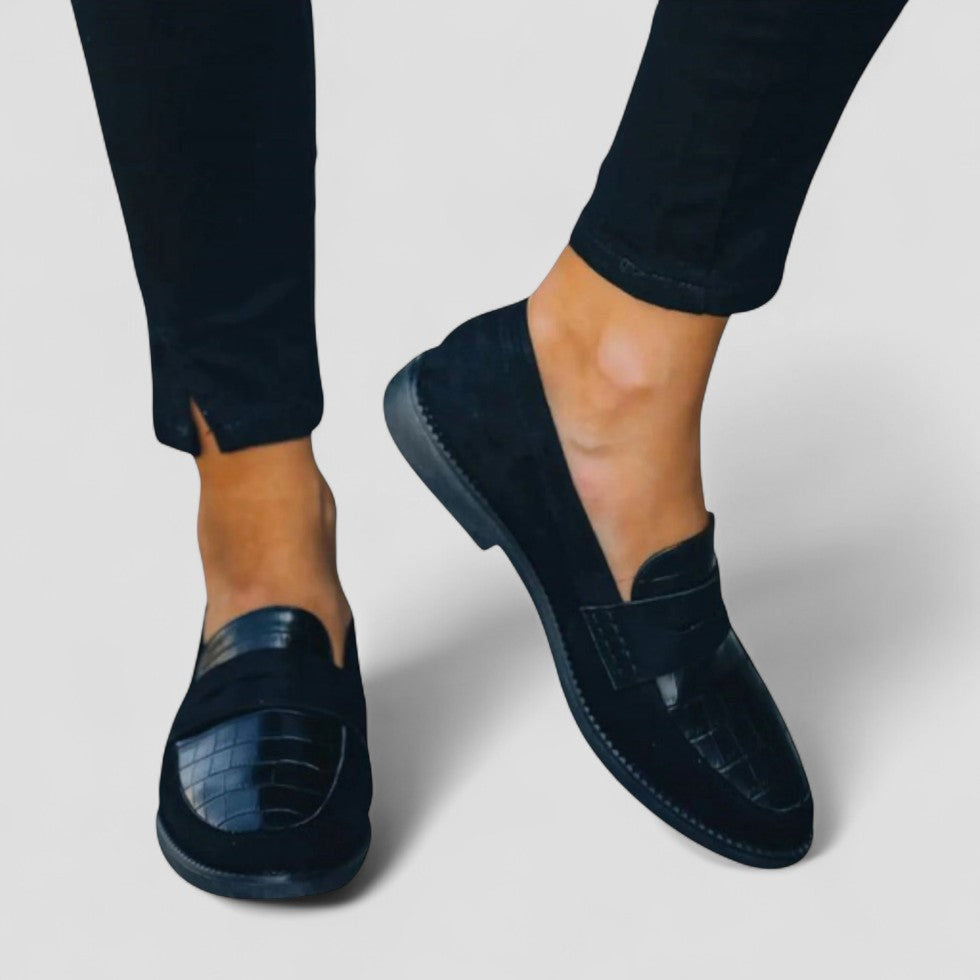 VogeLuxe | Vintage-Ballerinas aus Rindsleder für Damen 1