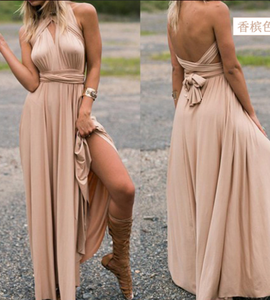 Versatile Wrap Dress - Dress-a-Lot