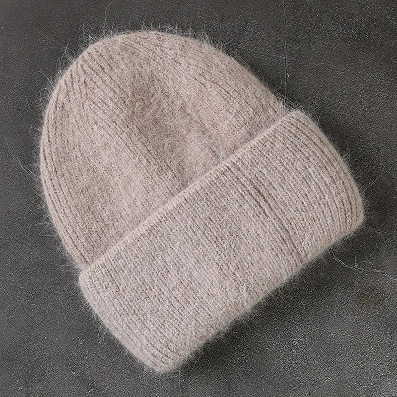 Damen Strickmütze Warm Modern