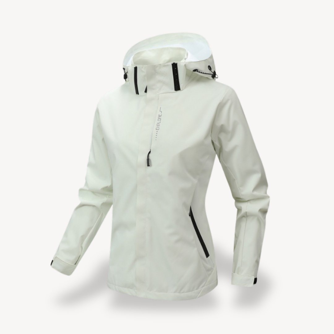 Wasserabweisende Windbreaker-Wanderjacke für Damen | Loravelle 5