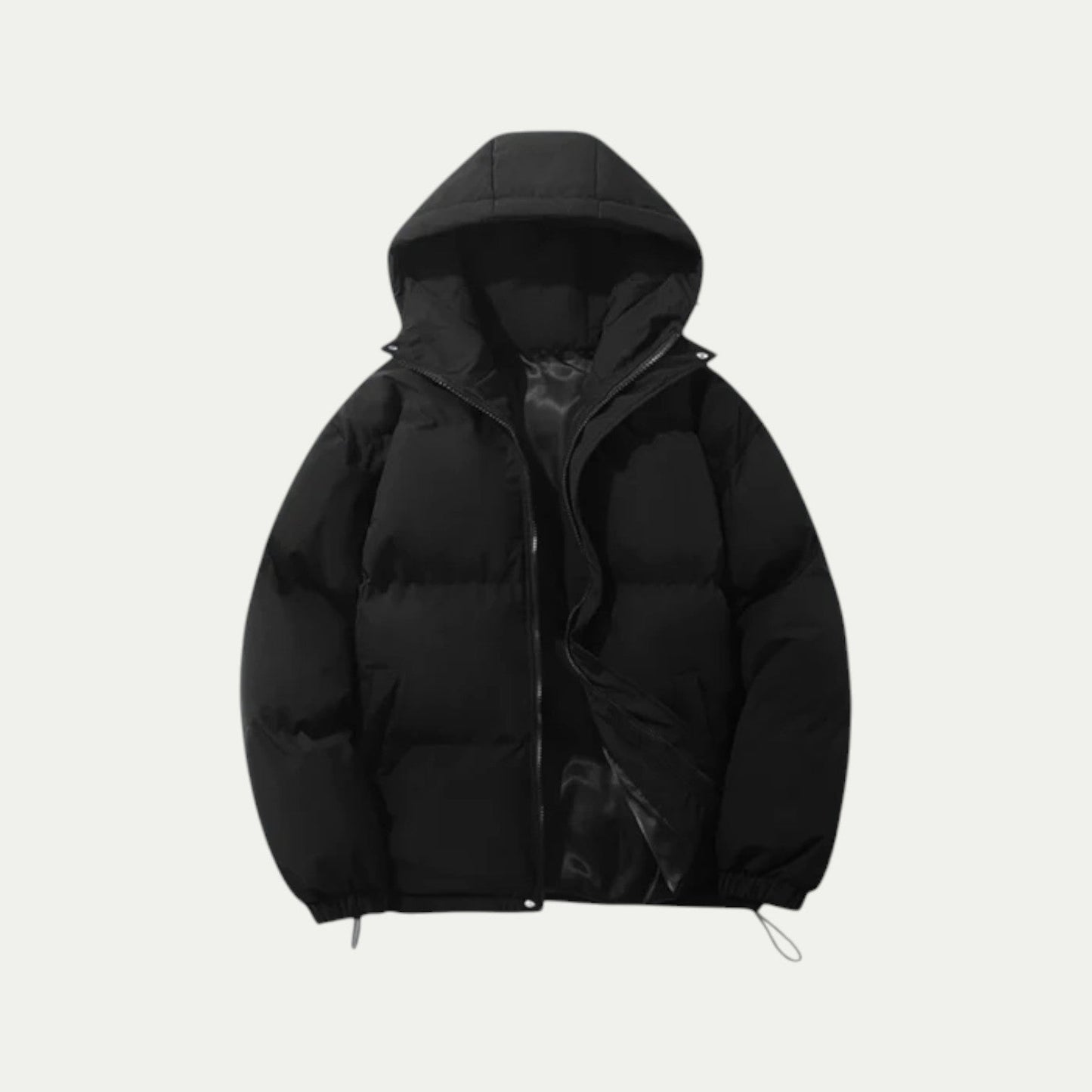 Wasserdichte Daunen-Winterjacke mit Kapuze 10