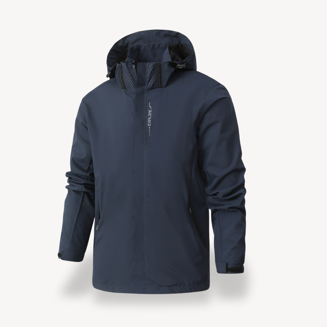Wasserdichte Windbreaker-Wanderjacke für Herren | Loravelle 6