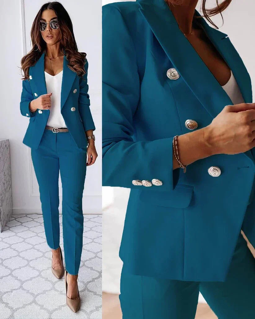 Eleganter Blazer Damen Set Modern Schick