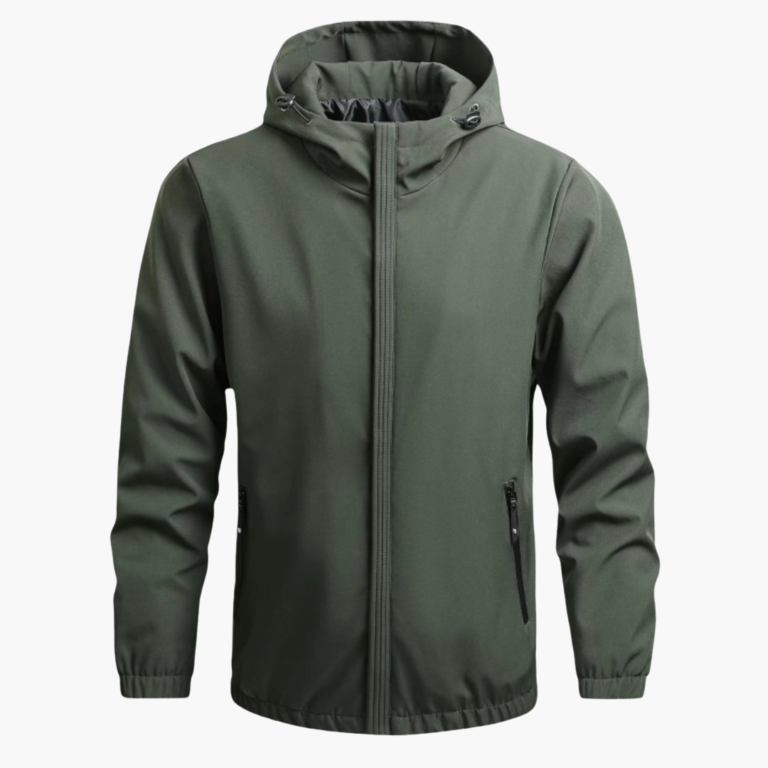 Windbreaker Herren Jacke mit Kapuze 2