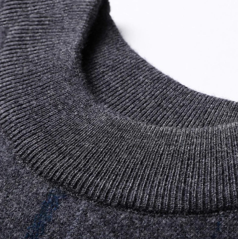 Herren Pullover Rundhals Stylish Hochwertig