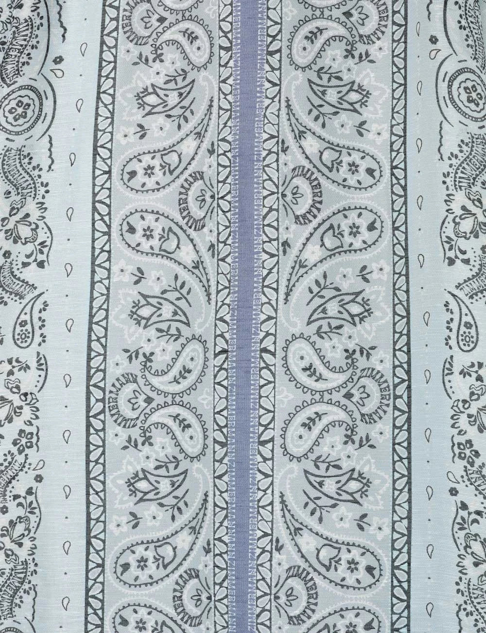 Paisley Bluse Maxi Rock Set Elegant Damen