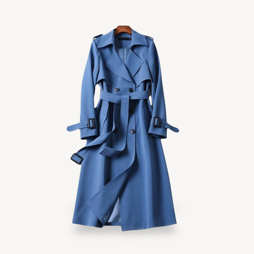 Zweireihiger Trenchcoat für Damen | Loravelle 5