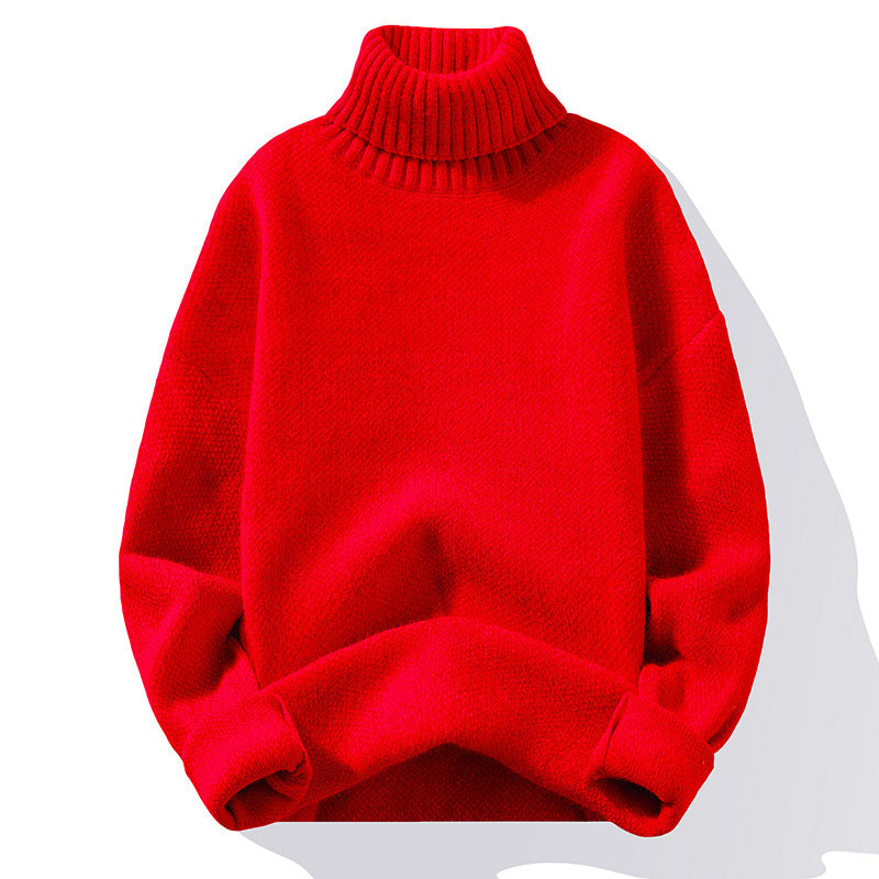 Strickpullover Rollkragen Warm Modern
