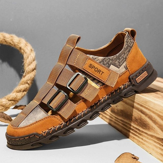 Herrensandalen Atmungsaktiv Sommer Bequem