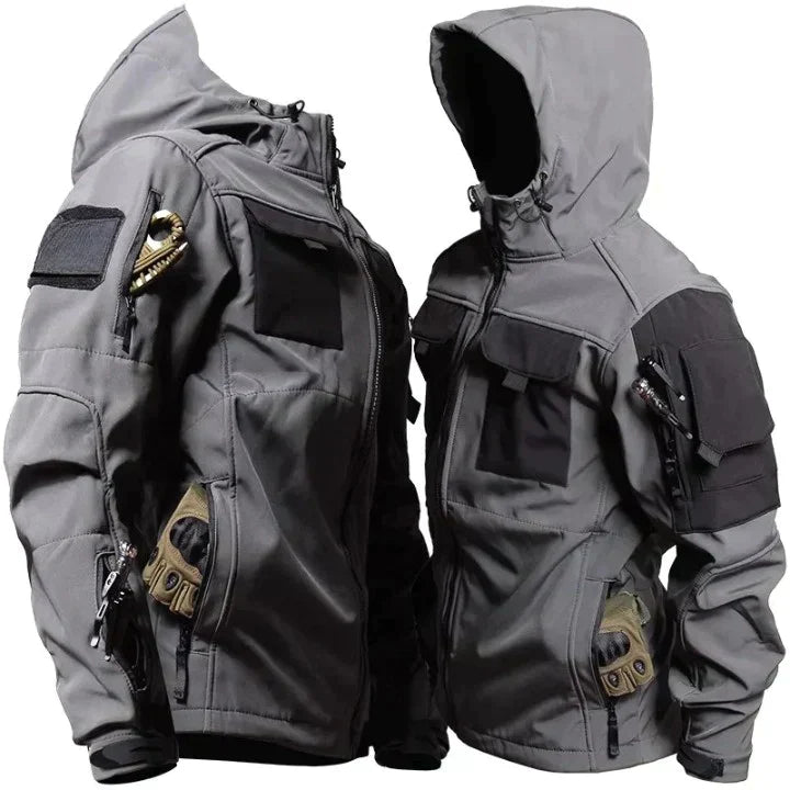 Herren Tactical Softshelljacke Warm Wasserdicht