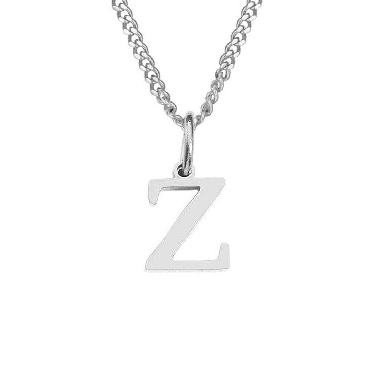 14K Edelstahl Halskette Buchstabenkette Modern