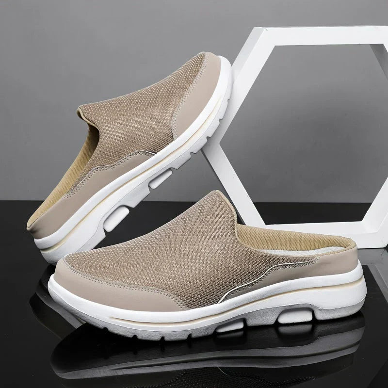 Herren Schuhe Mesh Atmungsaktiv Slip Ons Bequem