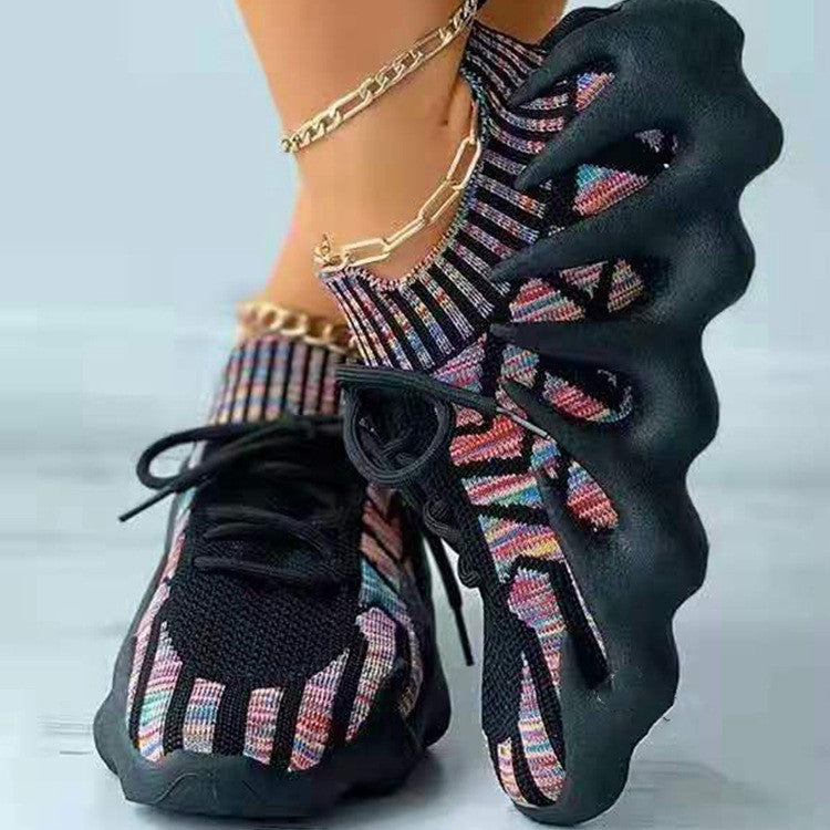 Laufschuh Damen Schnürsenkel Ergonomisch Bequem