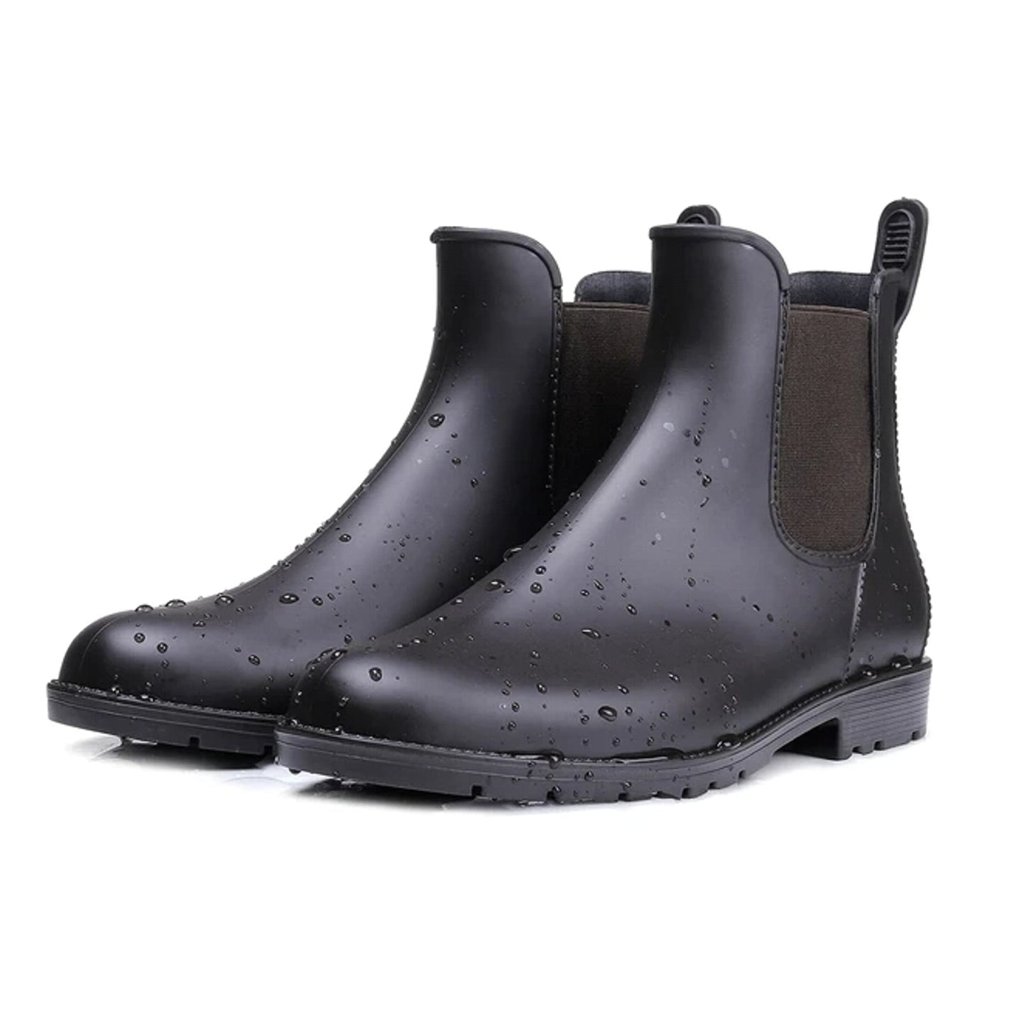 Stiefel Damen Knöchelhoch Schuhe Frauen Schwarz