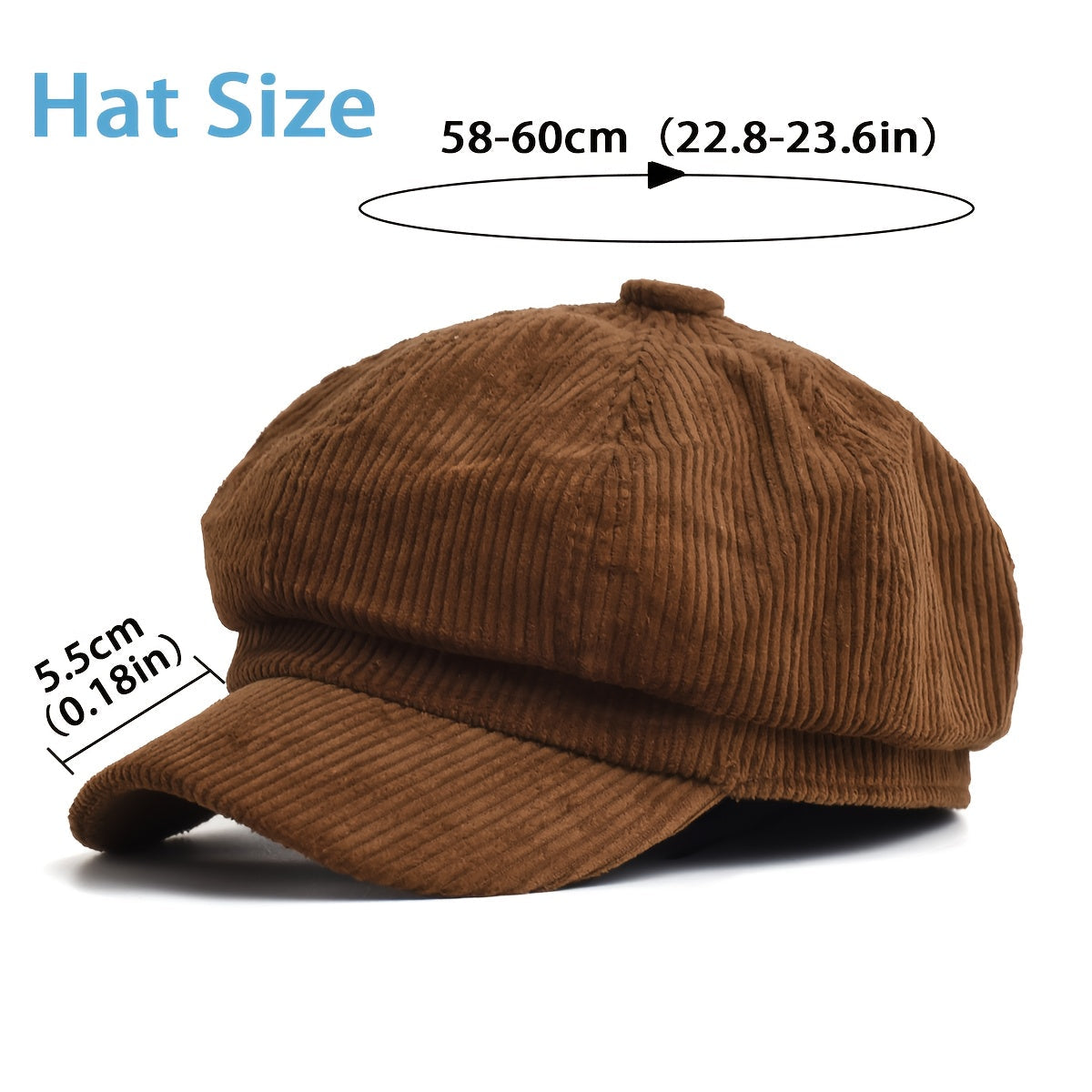 Damenmütze Retro Schirmmütze Trendig
