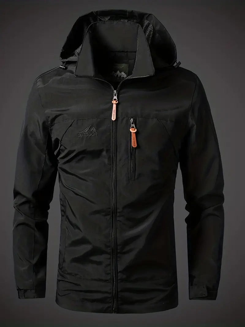 Herren Softshelljacke Wasserdicht mit Vielen Taschen