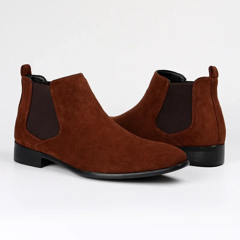 Herren Chelsea Stiefel Knöchelhoch Elegant Schnell Verschluss