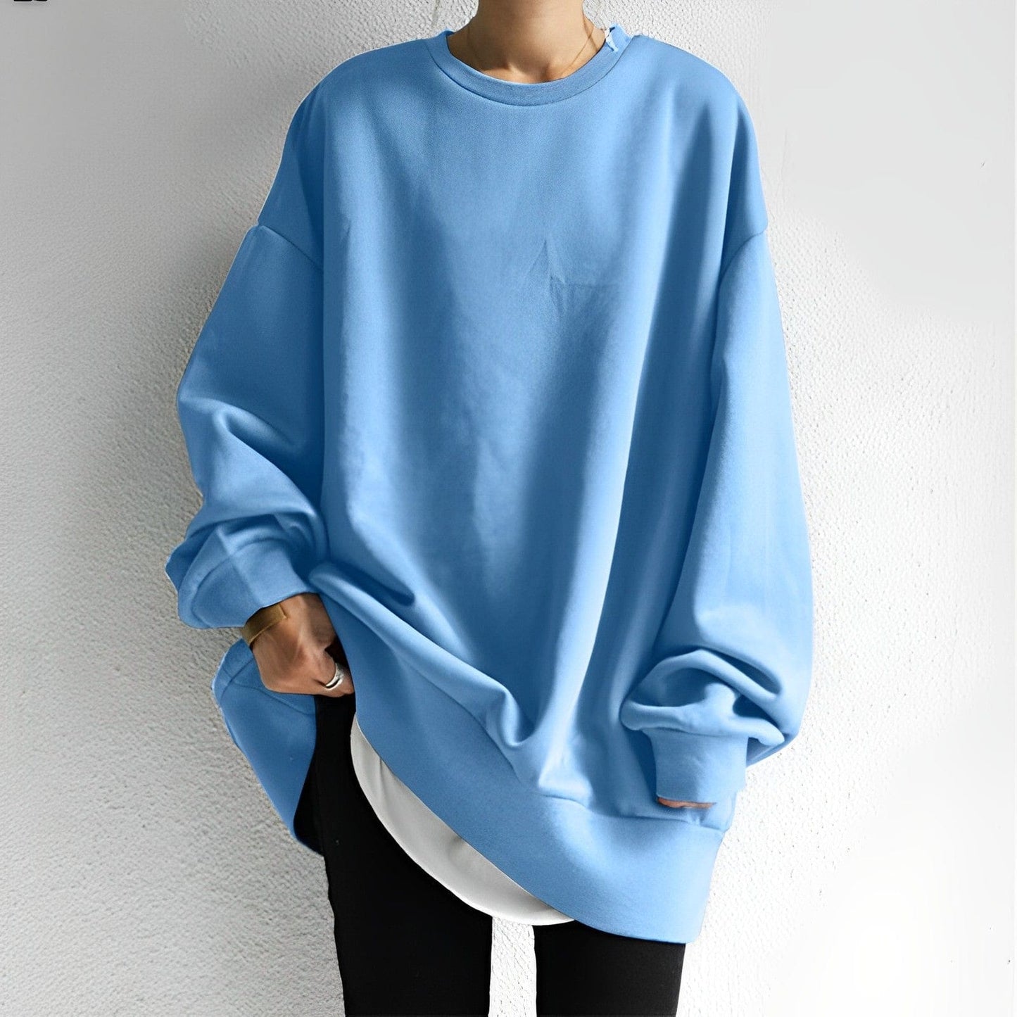 Übergröße Sweatshirt Pullover Damen Groß