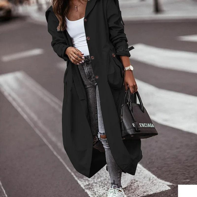 Lange Sommerjacke Damen Schick Elegant