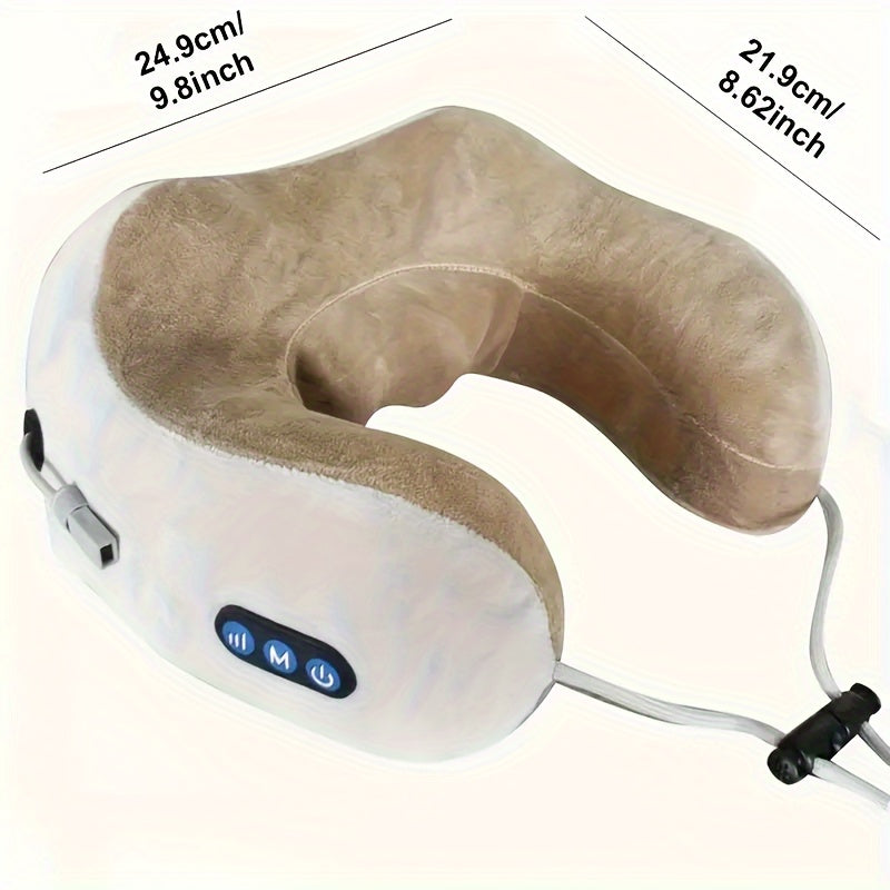 Kopfkissen U-förmig Luxus Nackenstütze Ergonomisch