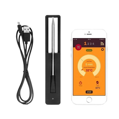 Fleischthermometer Kabellos Smart WiFi Digital