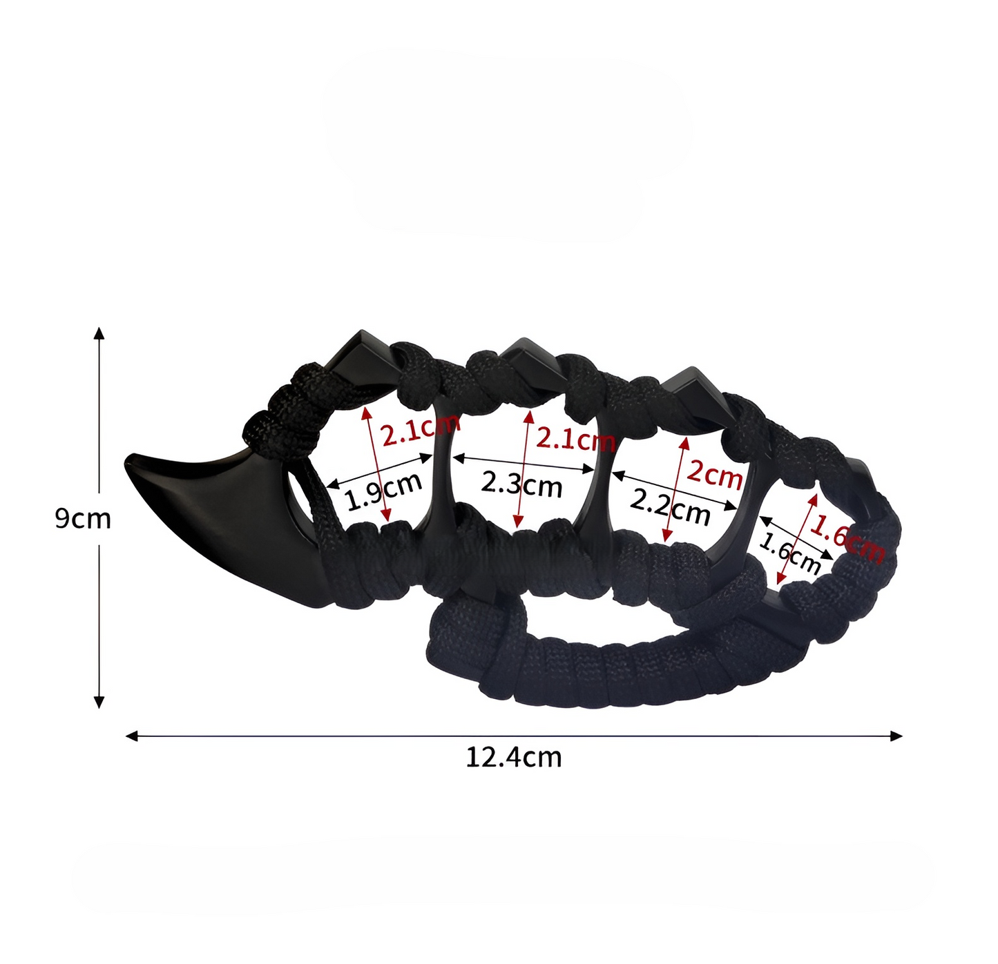 Taktisches Selbstverteidigungstool mit starkem Grip