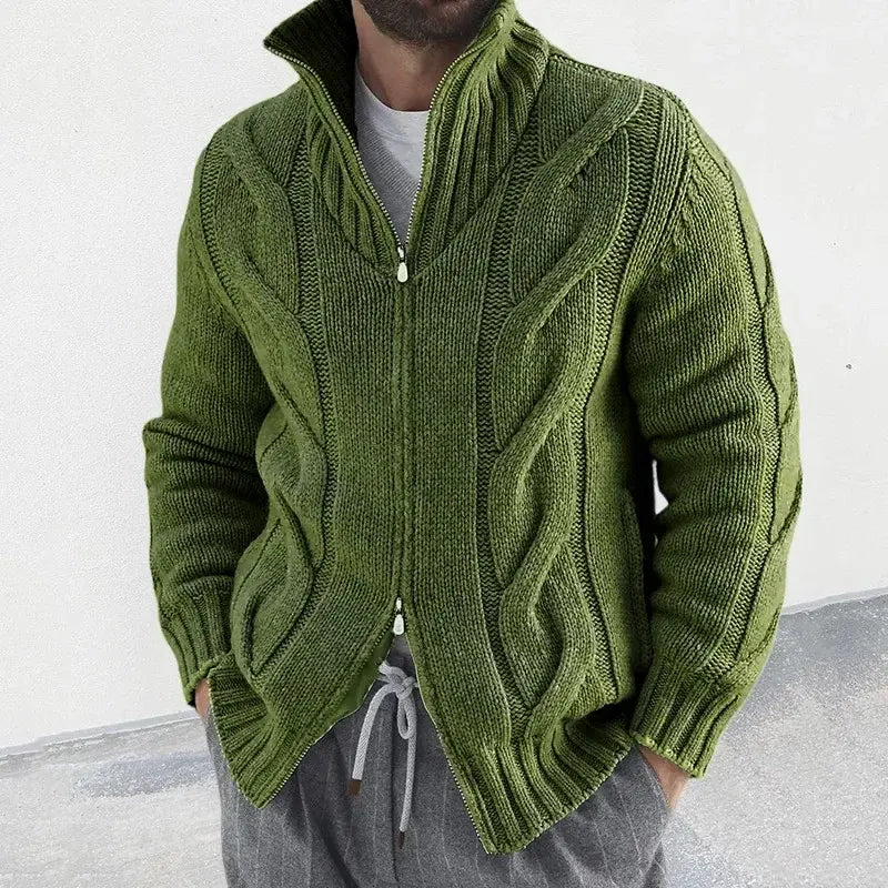 Herren Strickjacke Bequem Klassisch Modern