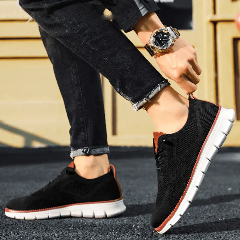 Herren Laufschuhe Atmungsaktiv Mesh Leicht