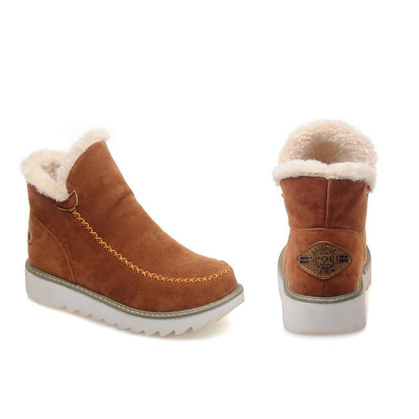 Damen Winterstiefel Waterproof Isoliert Warm