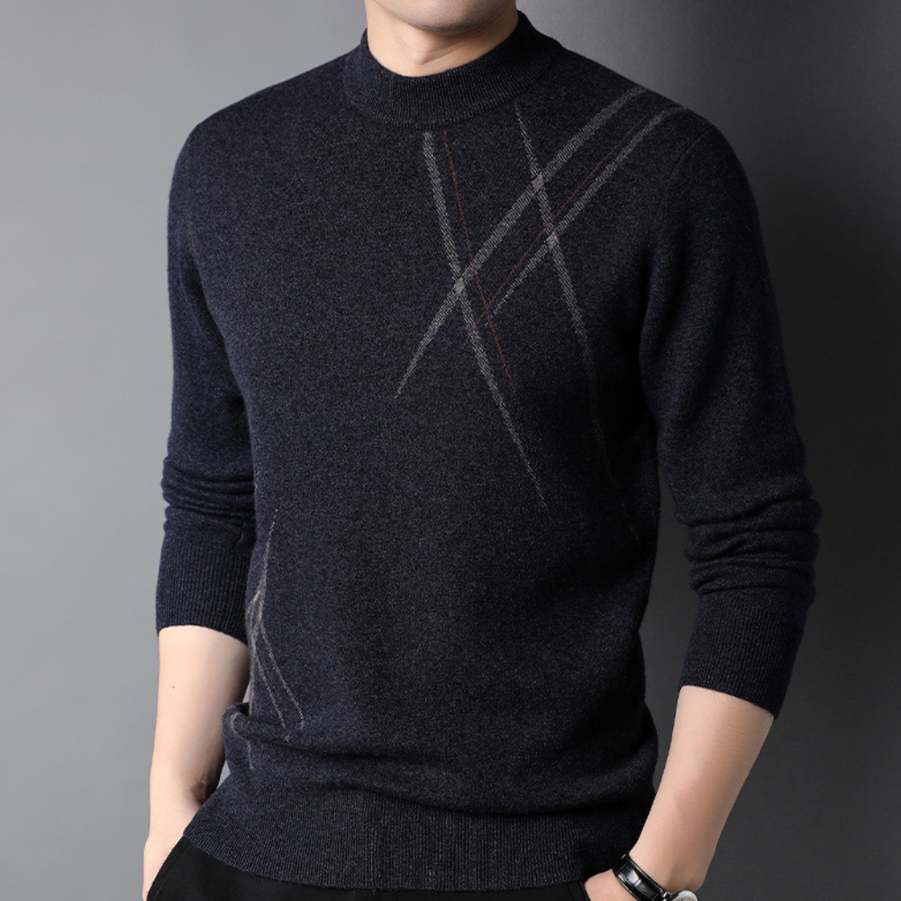 Entspannter Herrenpullover August