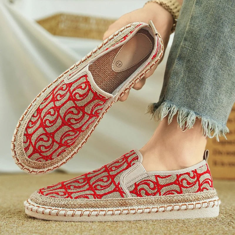 Männer Segeltuchschuhe Braun Casual