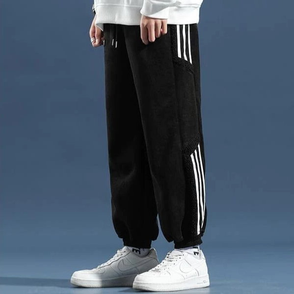 Herren Joggerhose Frühling Streetwear Mit Panels Modern