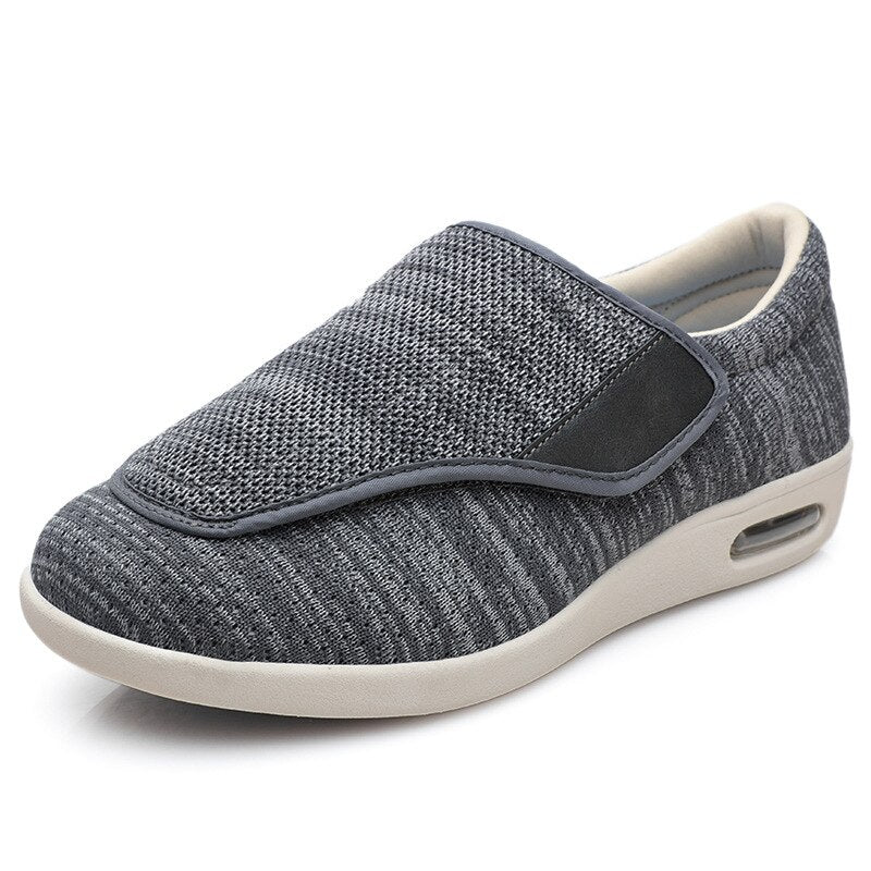 Diabetes-geeignete orthopädische Schuhe mit breitem Leisten für den täglichen Komfort