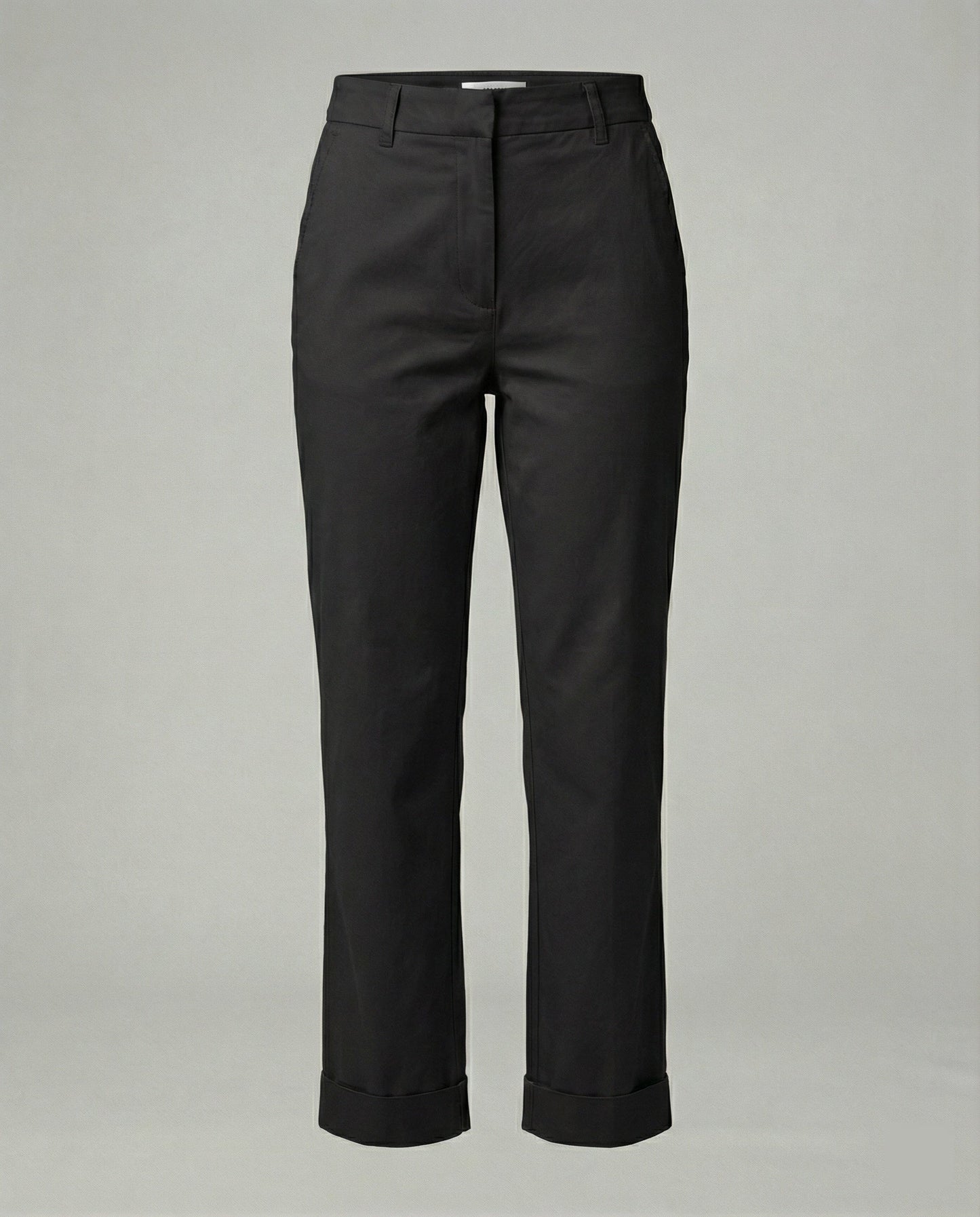 Weite Damen Stoffhose Elastischer Bund Bequem
