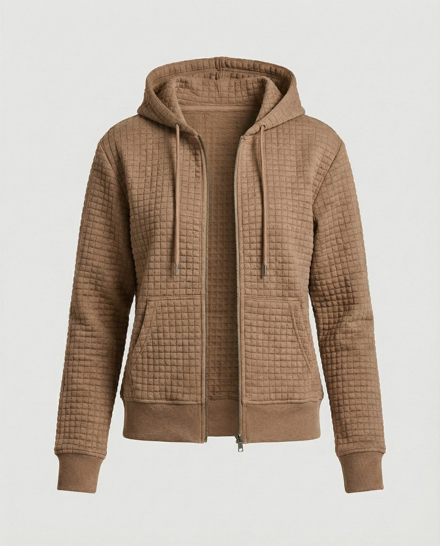 Damen Hoodie Zip Up Freizeitjacke Sportlich