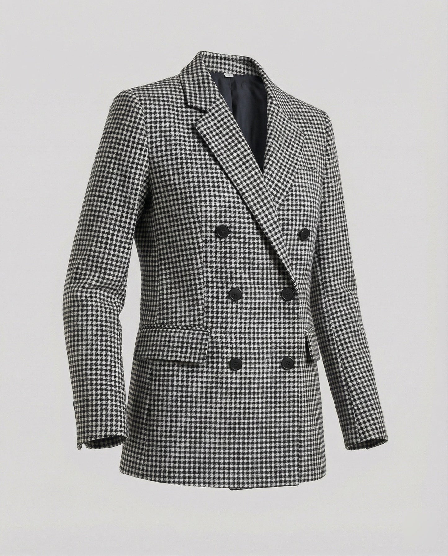 Klassischer Karo Blazer Damen Modern