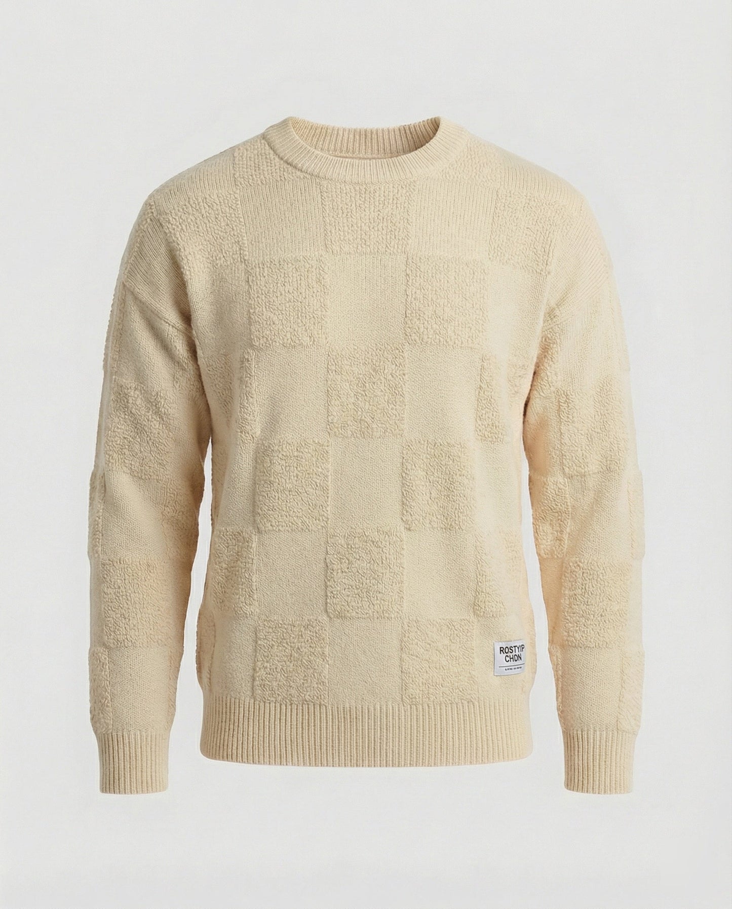 Strickpullover Männer Trendig Stilvoll Modern