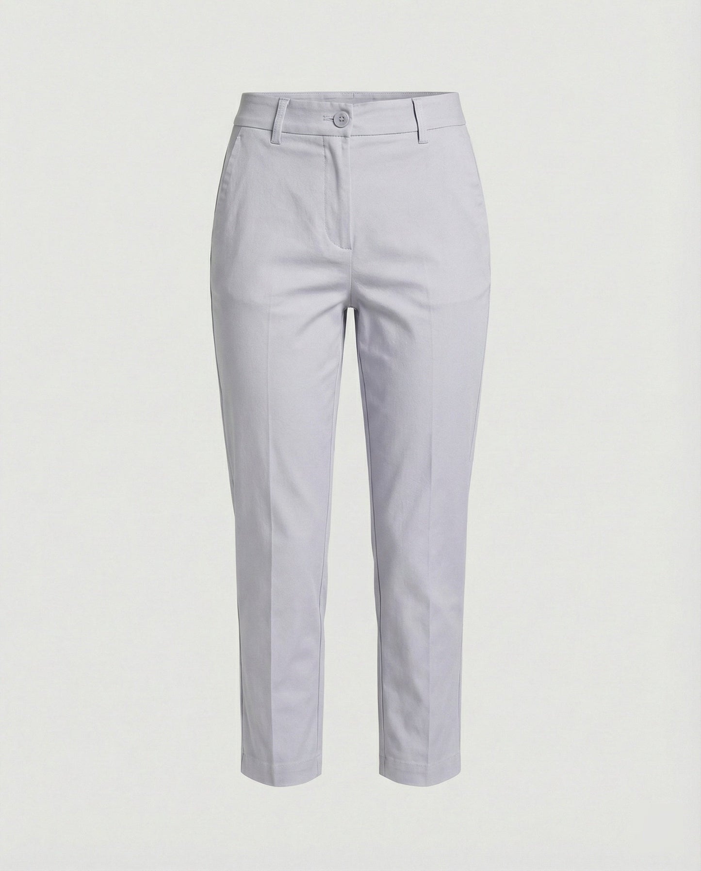 Damen Stoffhose Kurz Modisch Geschnitten Sommer