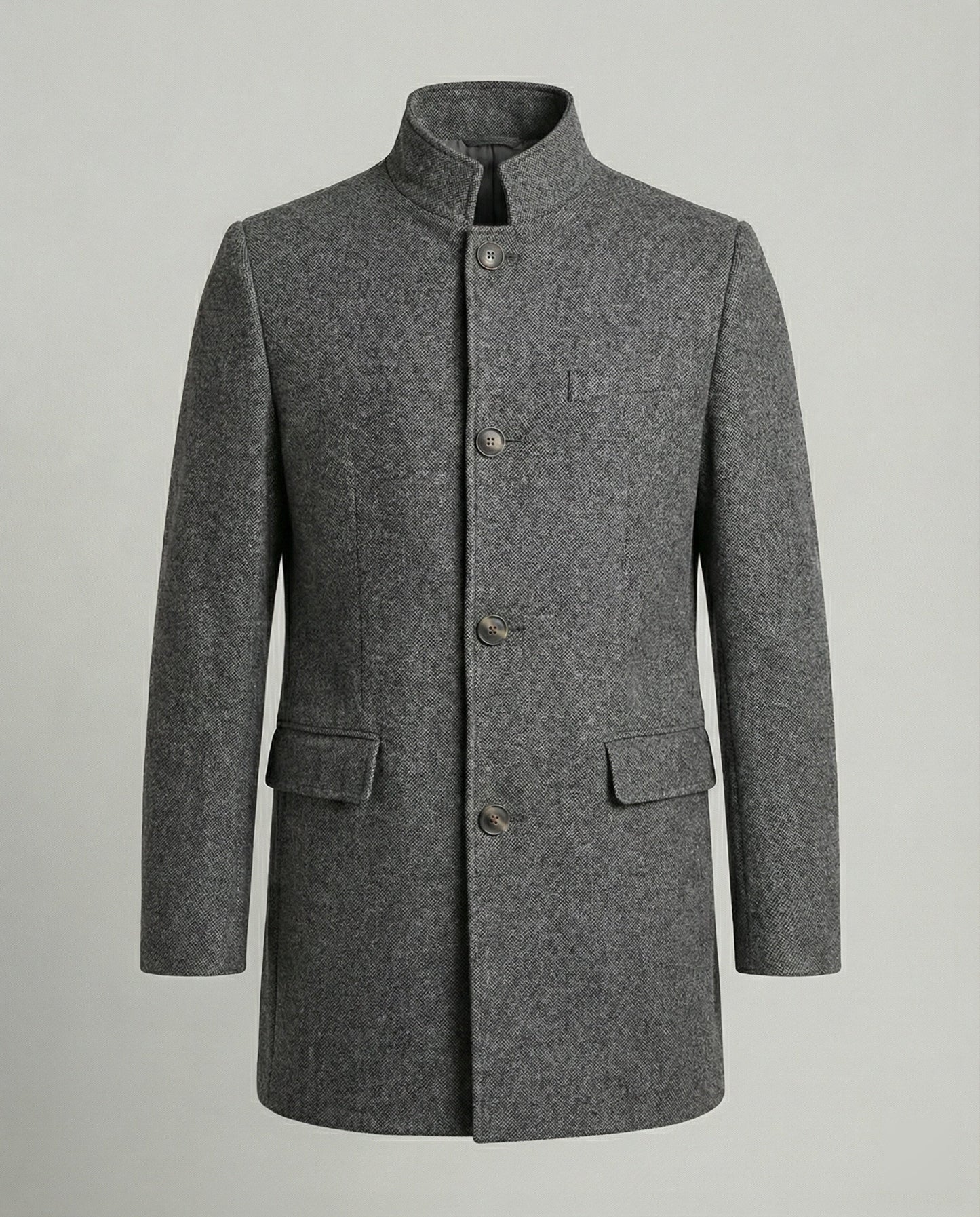 Herrenmantel Warm Elegante Oberbekleidung