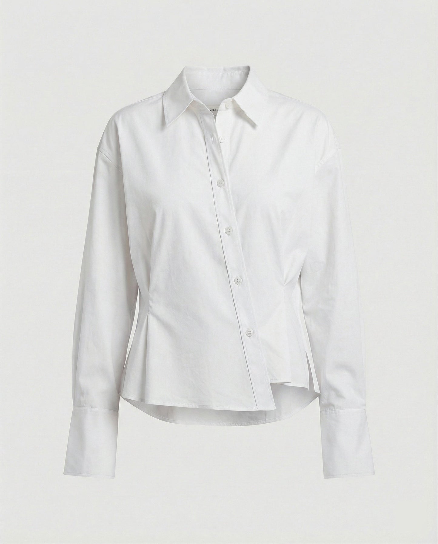 Damen Hemd Asymmetrisch Modern Trendy
