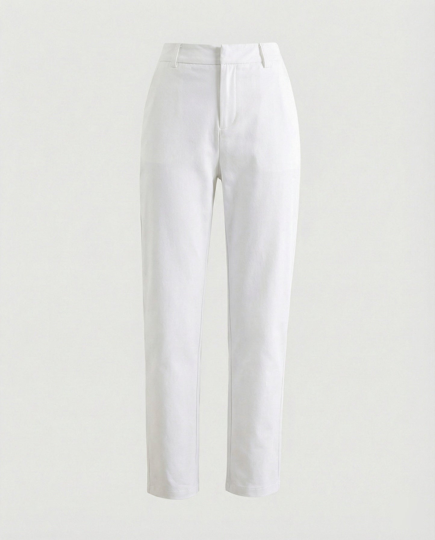 Damen Chino Hose Hochwertig Slim Fit Bequem
